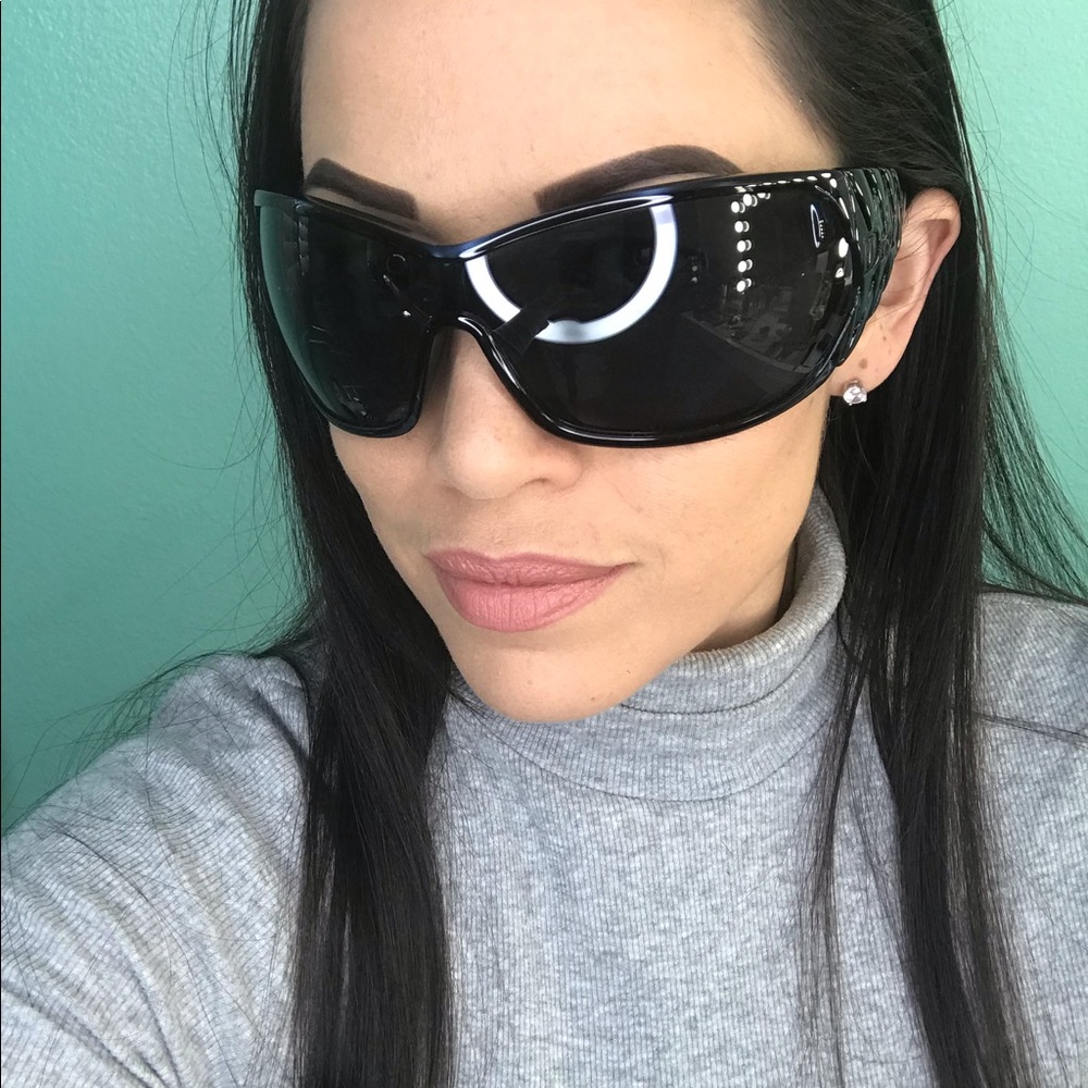 🚫 SOLD! Dior Blue Ribbon Sunglasses
